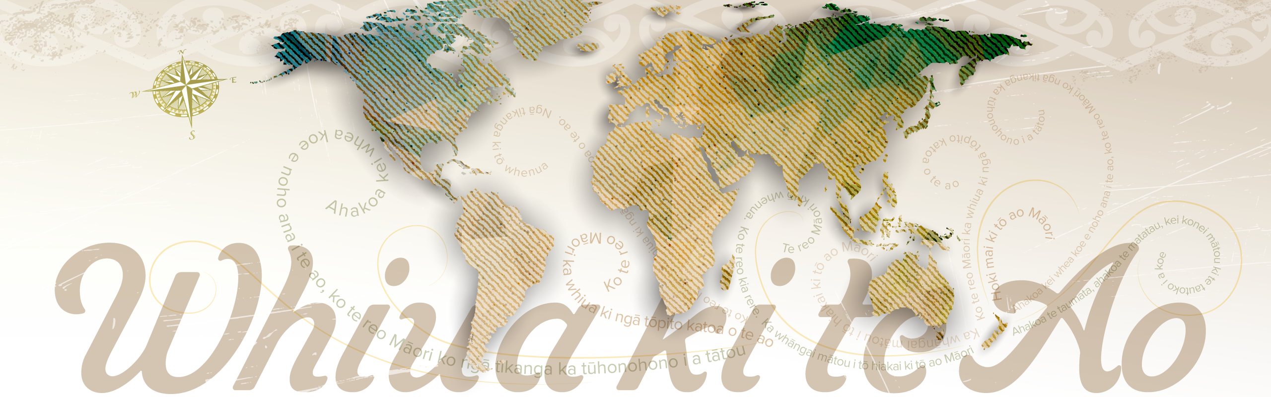 Whiua ki te Ao Banner